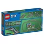 LEGO City 60238 - Les aiguillages, Ensemble d'Accessoires d'Extension City Train