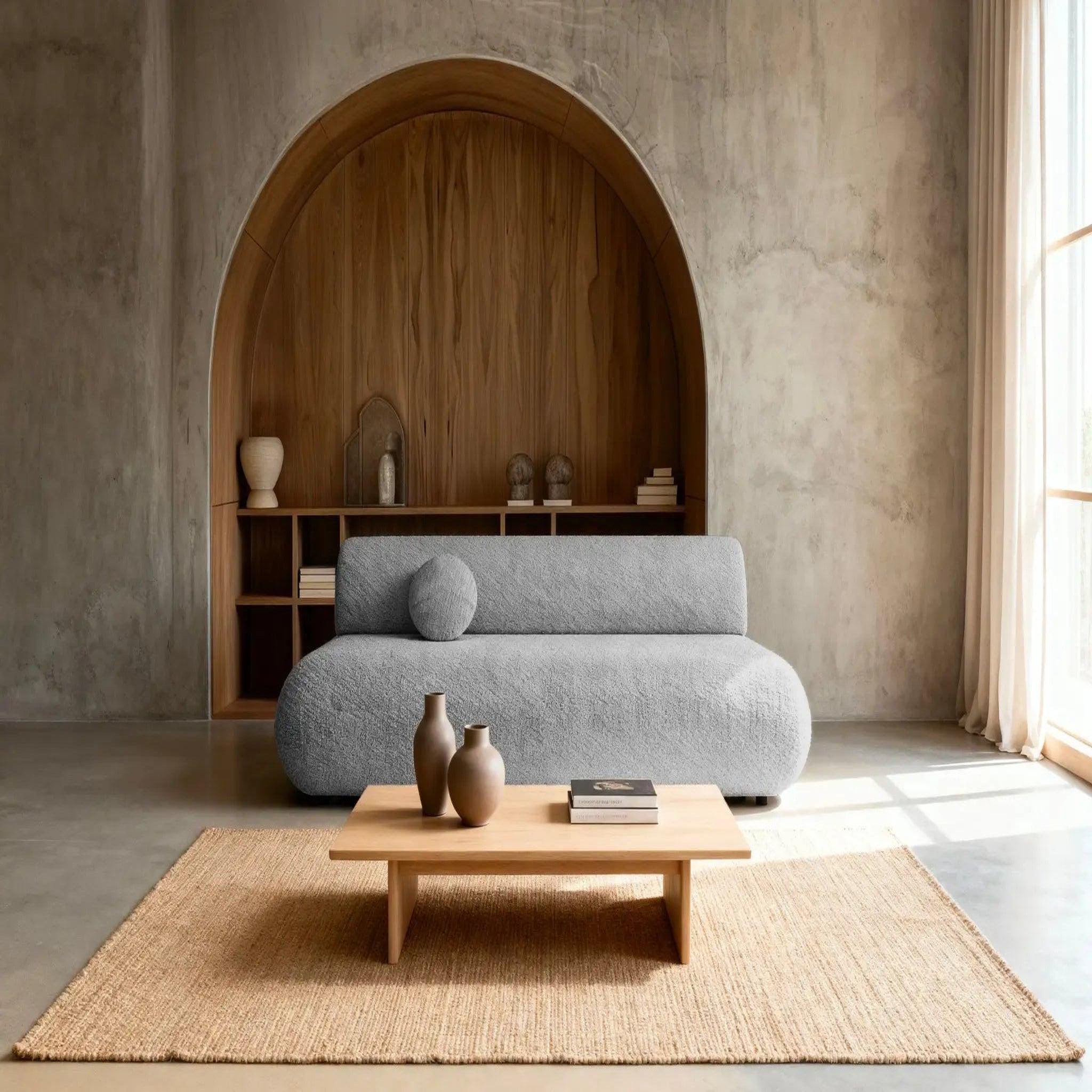 Voir la diapositive 3 : CASANOVA PARIS Levi - canapé droit convertible tissu lisse