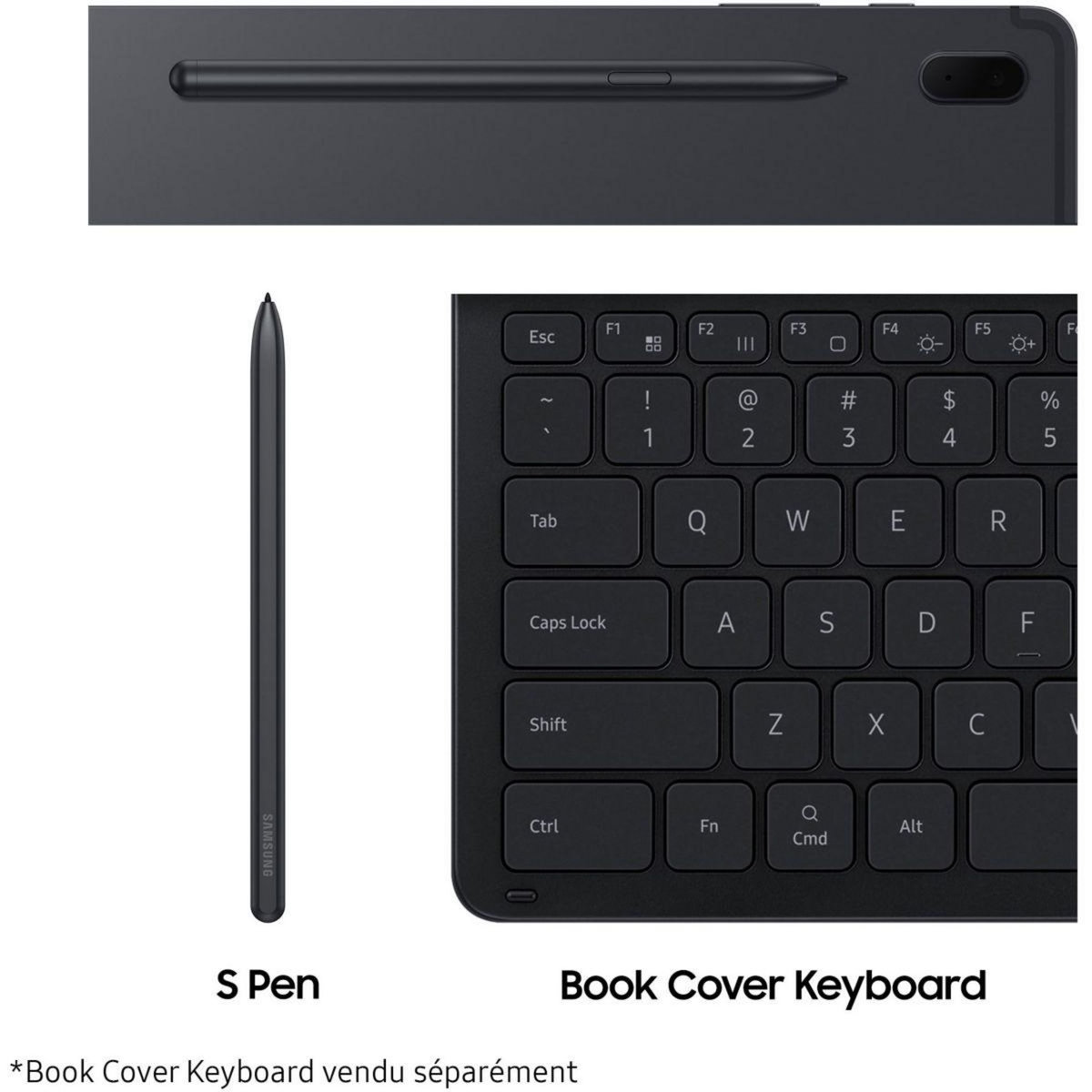 Samsung Tablette Android Galaxy Tab S7FE 12.4 Wifi 128Go Black