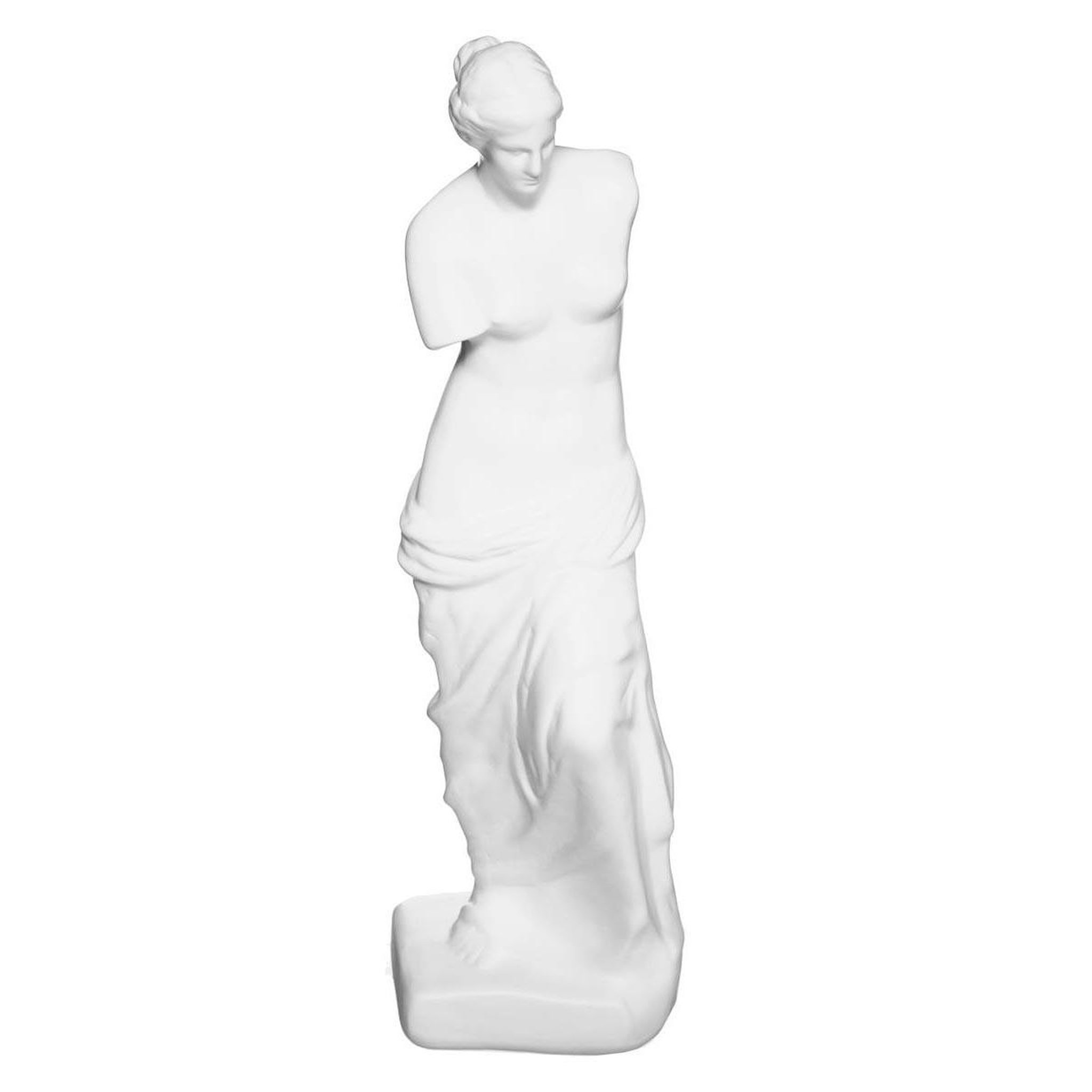Voir la diapositive 1 : ATMOSPHERA Statuette Déco  Vénus de Milo  39cm Blanc