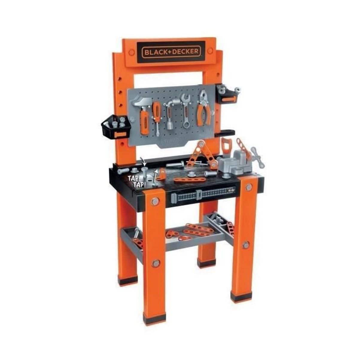 SMOBY Smoby - Black+Decker - Etabli Bricolo One