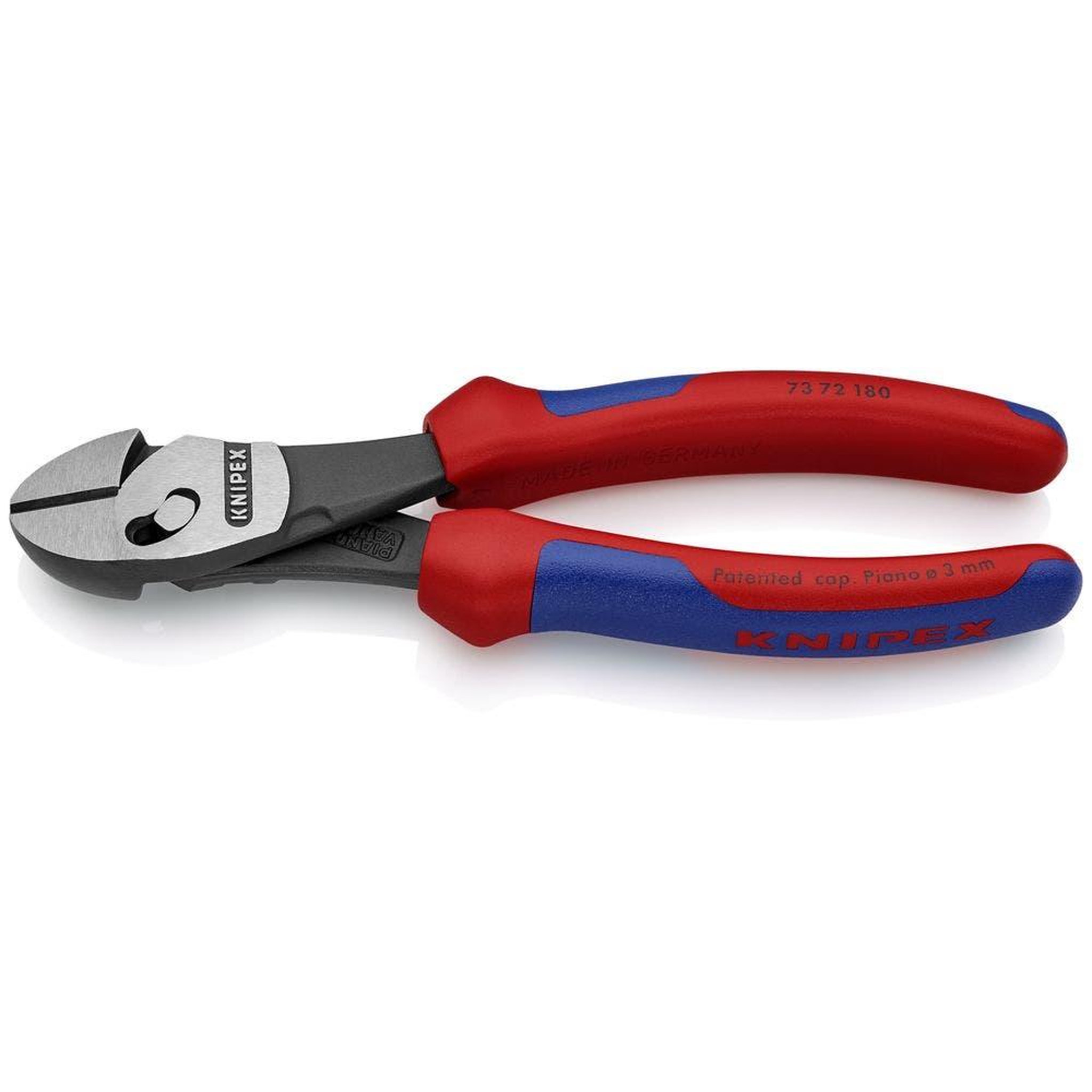 Knipex Pince coupante de côté haute performance twinforce 180mm