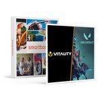 smartbox bon cadeau de 29,90 € sur l'e-shop de la team vitality et de 20 € sur valorant - coffret cadeau multi-thèmes