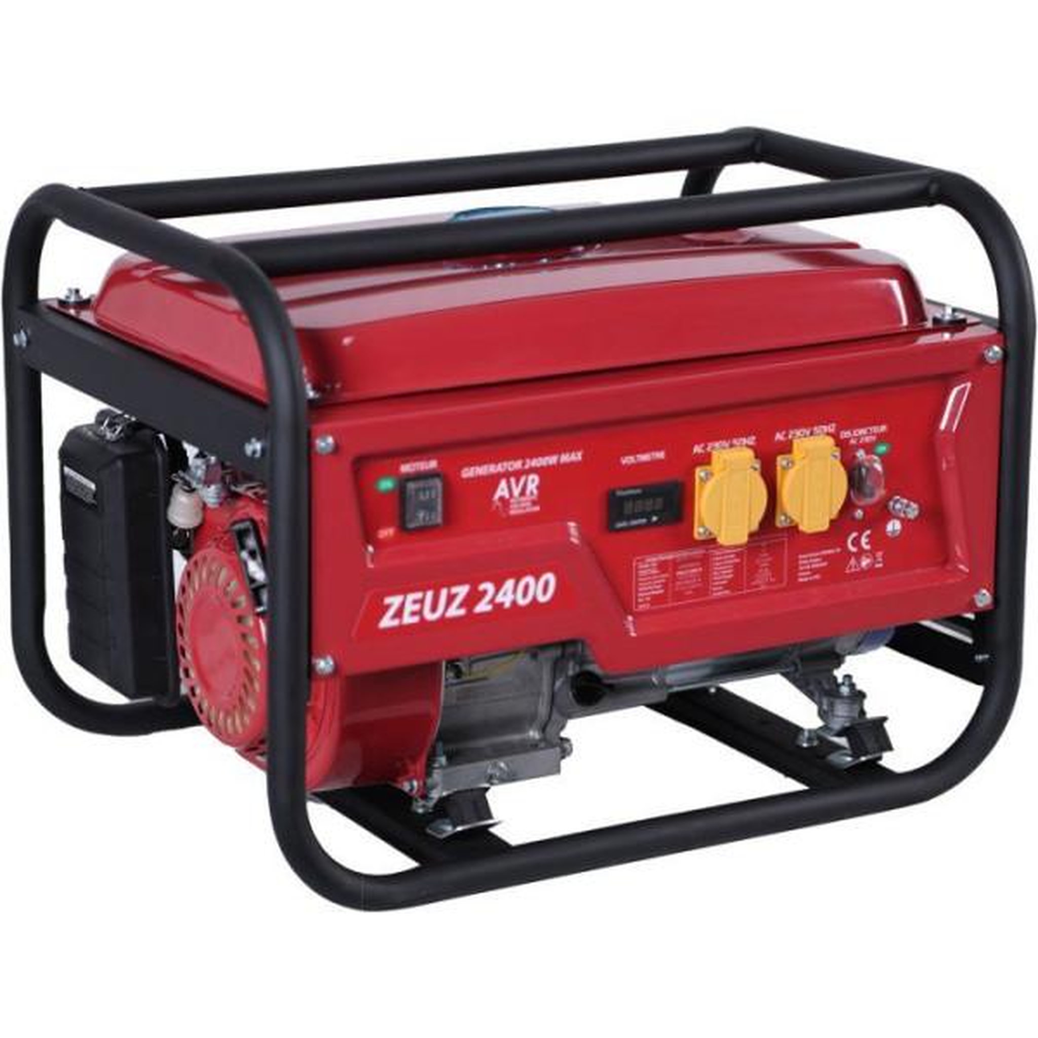 ZEUS Groupe électrogene essence - ZEUZ - ZEUZ2400 - 2400 W - AVR - Réservoir 15 L - Démarrage manuel