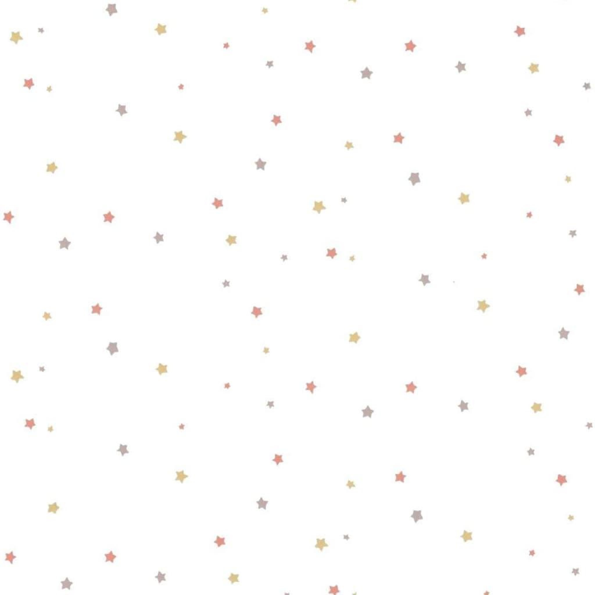 Noordwand Noordwand Papier peint Mondo baby Little Stars Rose et blanc