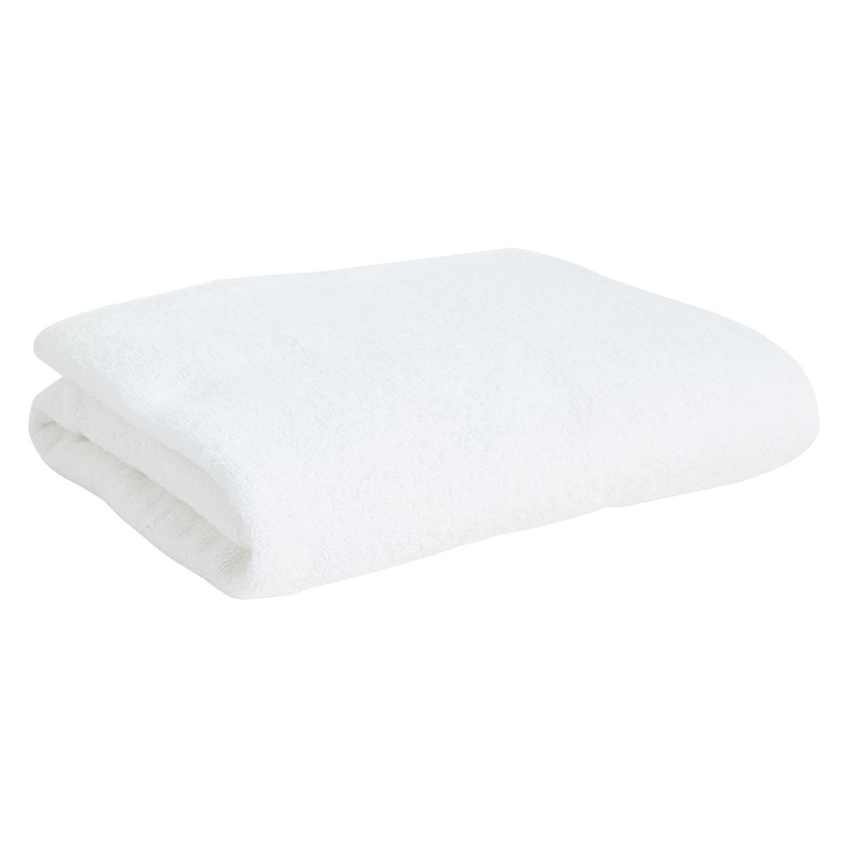 POUCE Drap de bain uni en coton bouclé 300 gr/m2