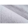 Voir la diapositive 3 : Paris Prix Tapis à Poils Longs Uni  Saika  Gris & Blanc