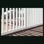 Panneau brise-vue Aluminium Pergola Bioclimatique OMBREA® - largeur 1 m - Blanc - ventelles verticales