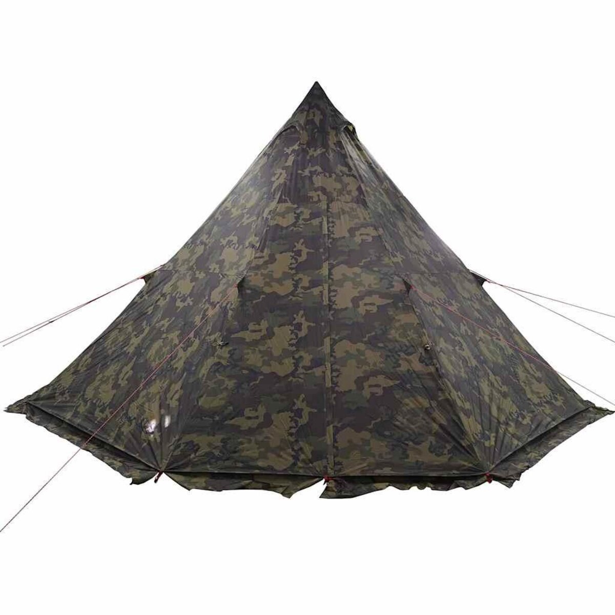 VIDAXL Tente familiale tipi 6 personnes camouflage impermeable