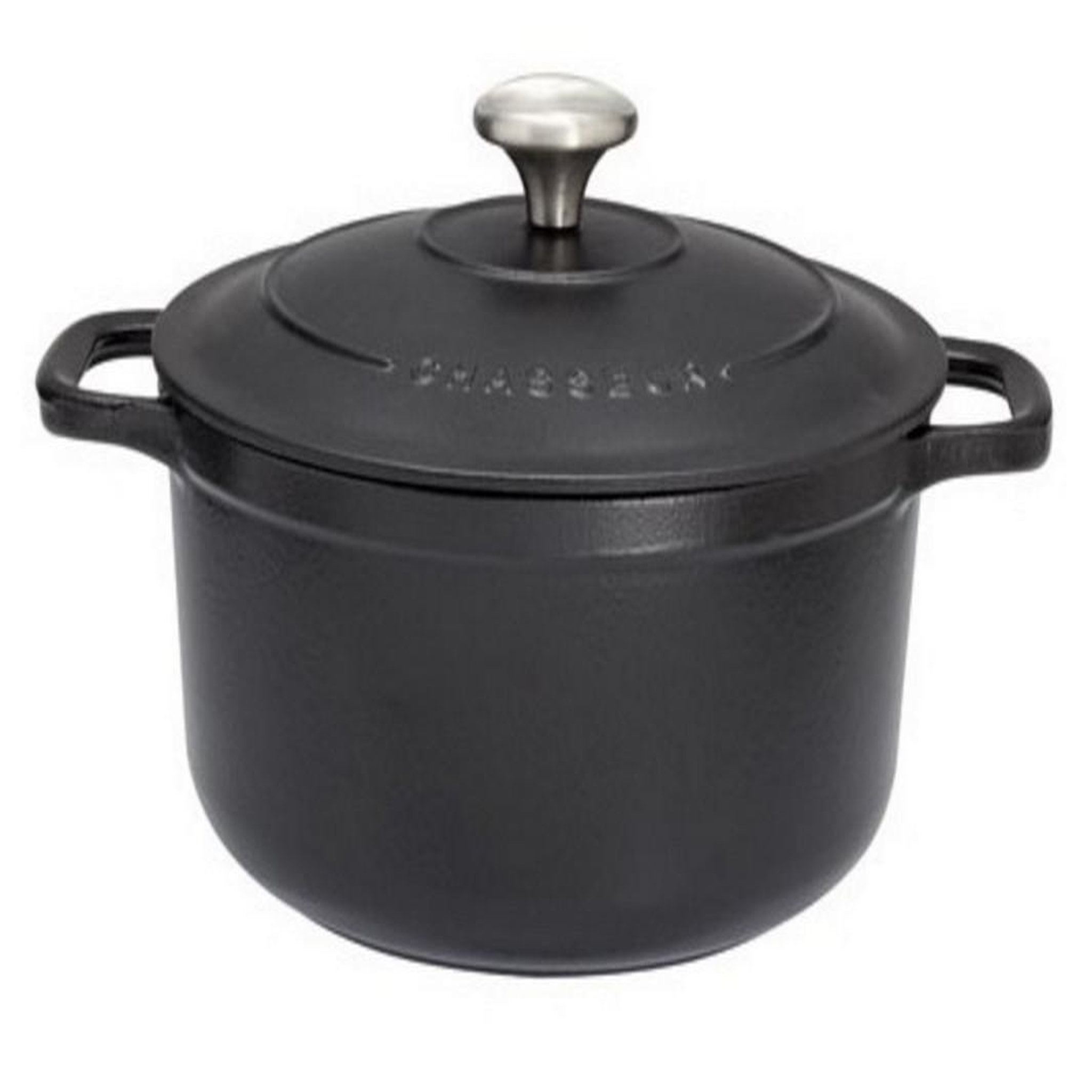 Chasseur Cocotte ronde en fonte émaillée 26cm noir - PUC472601