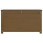 Voir la diapositive 5 : VIDAXL Boîte de rangement Marron miel 80x40x45,5 cm Bois massif de pin