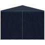 Voir la diapositive 2 : VIDAXL Tente de reception 3 x 3 m Bleu