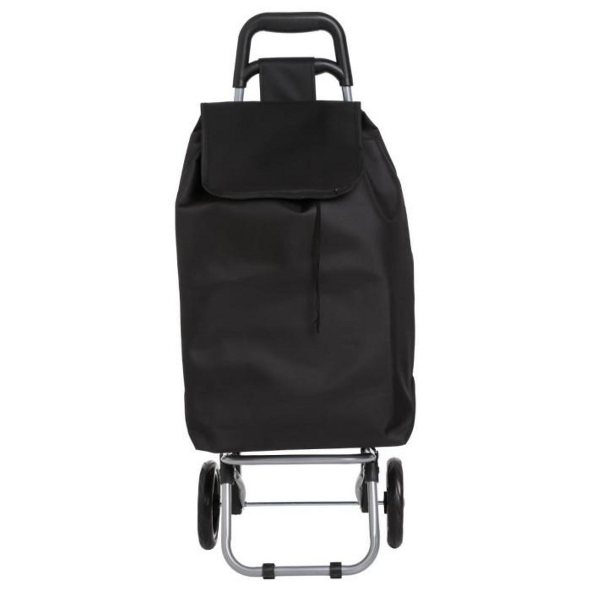 B BASIC & CO Chariot de Marché  Aquarelle  30L Noir