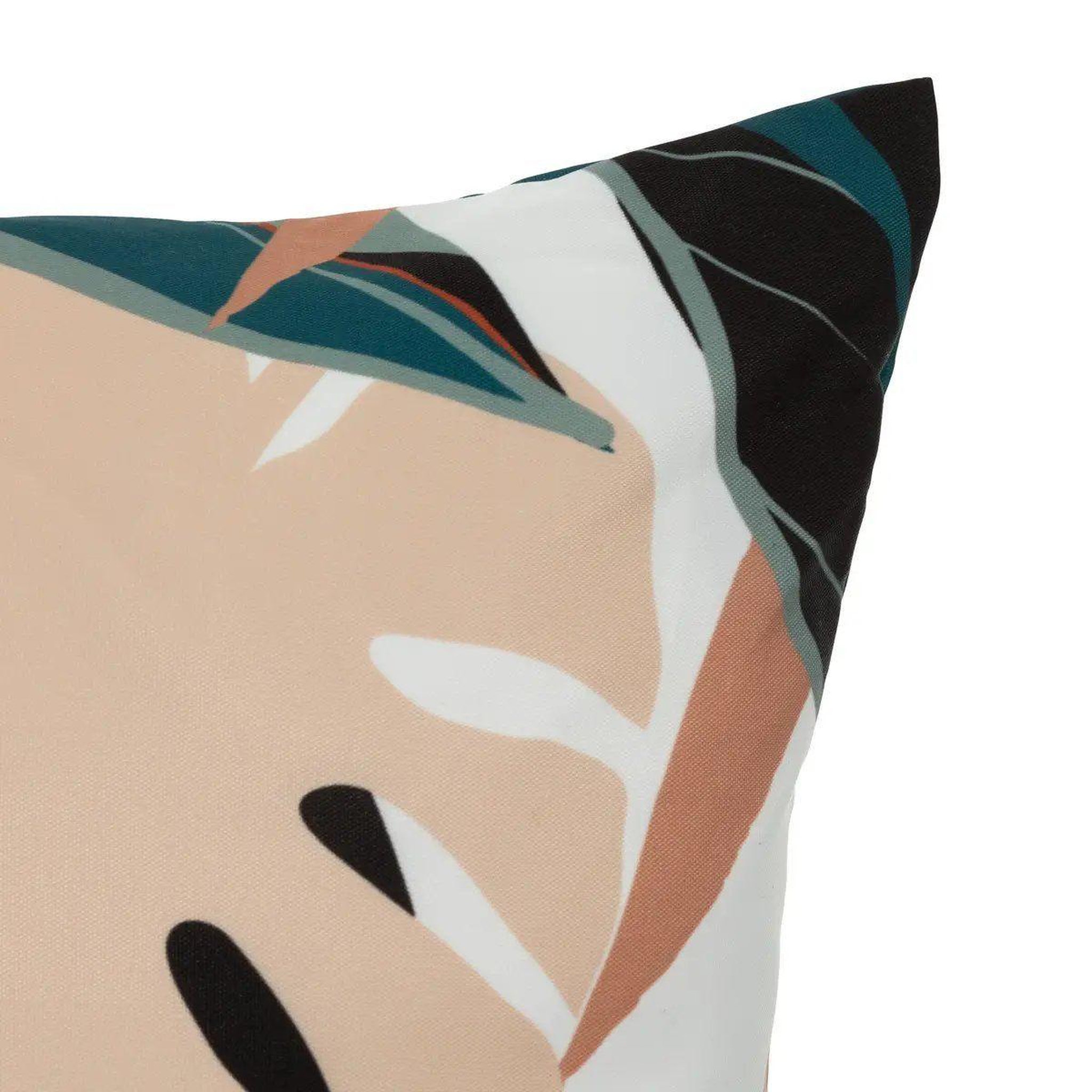 Voir la diapositive 2 : ATMOSPHERA Coussin déco  diva  35x75cm bleu canard
