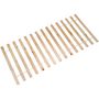 Voir la diapositive 1 : Paris Prix Sommier Lit Adulte  13 Lattes  140x200cm Naturel