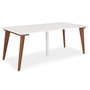 Voir la diapositive 2 : Paris Prix Table Console Extensible  Ève  45-195cm Blanc