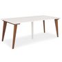 Voir la diapositive 2 : Paris Prix Table Console Extensible  Ève  45-195cm Blanc