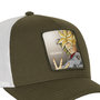 Voir la diapositive 3 : CAPSLAB Casquette  trucker avec filet et patch Dragon Ball Super Future Trunk