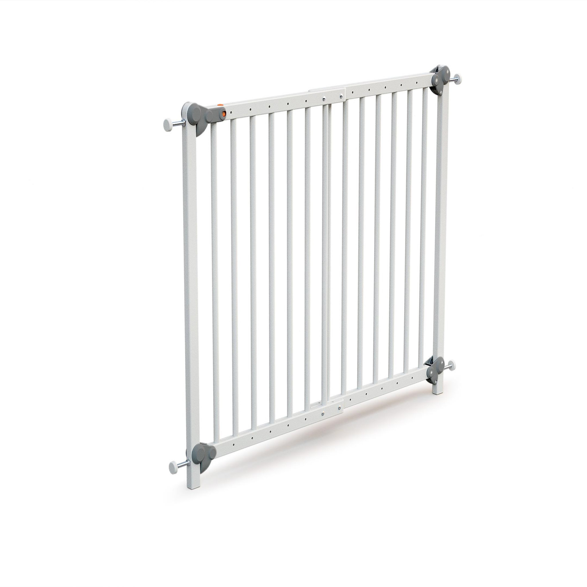 Voir la diapositive 1 : WEBABY Barrière de sécurité bébé extensible en bois LOKEE