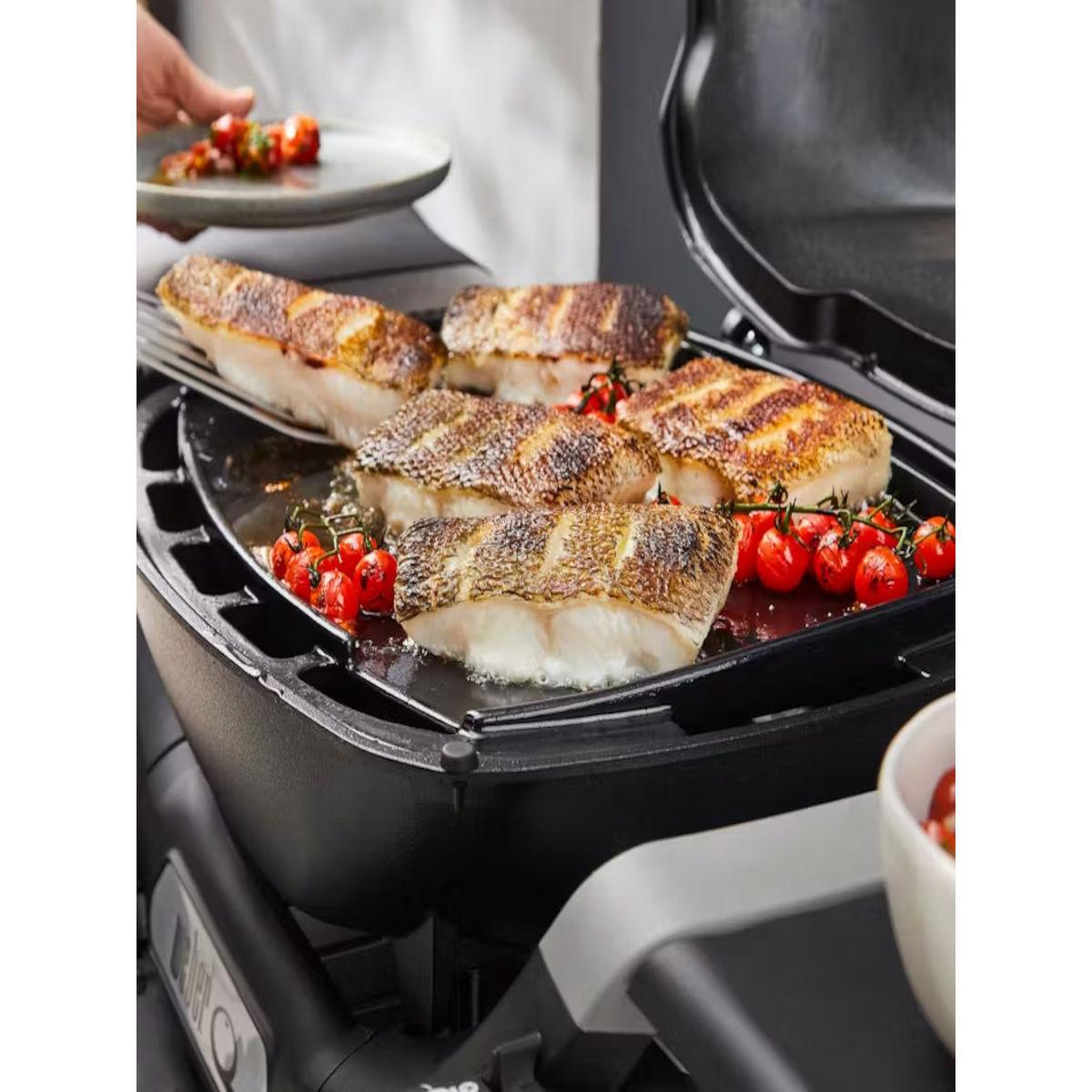Weber Plancha (complète) pour barbecue q1100n et q 1200n - weber