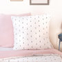Voir la diapositive 4 : COTE DECO Housse de couette 140x200 + 1 taie LIBERTY en gaze de coton