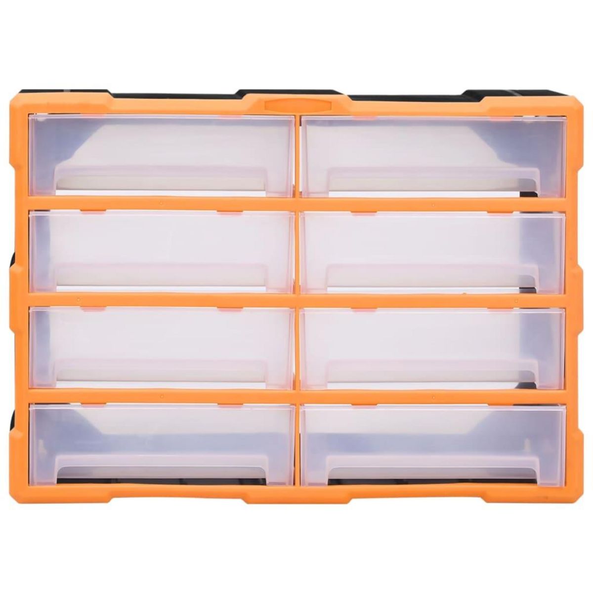 VIDAXL Organisateur multi-tiroirs avec 8 grands tiroirs 52x16x37 cm