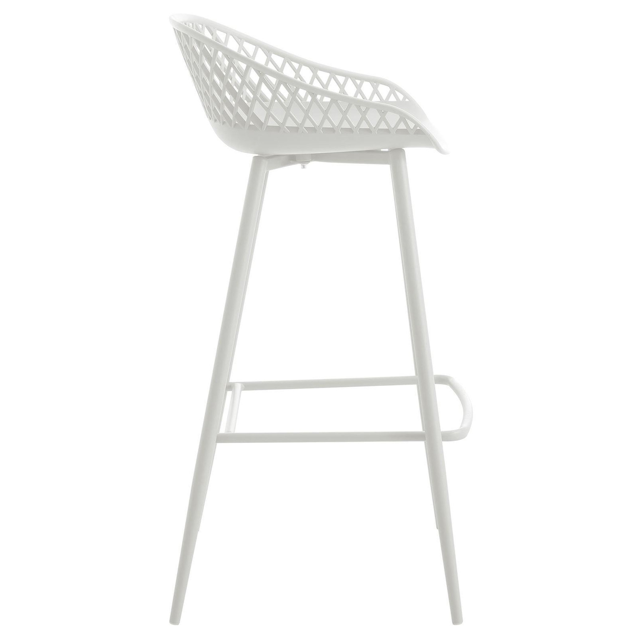 Voir la diapositive 5 : IDIMEX Lot de 2 tabourets de bar IREK, en plastique