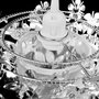 Voir la diapositive 3 : VIDAXL Lustre suspendu a feuilles paillette 21,5 x 30 cm Argente
