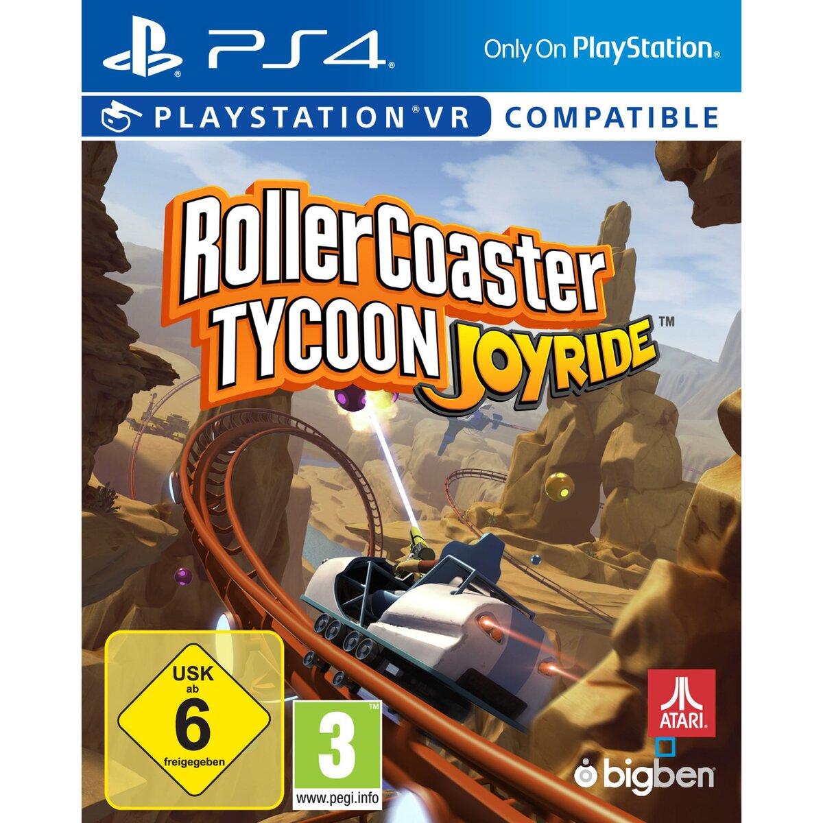 Roller Coaster Tycoon Joyride PS4 VR pas cher Auchan.fr