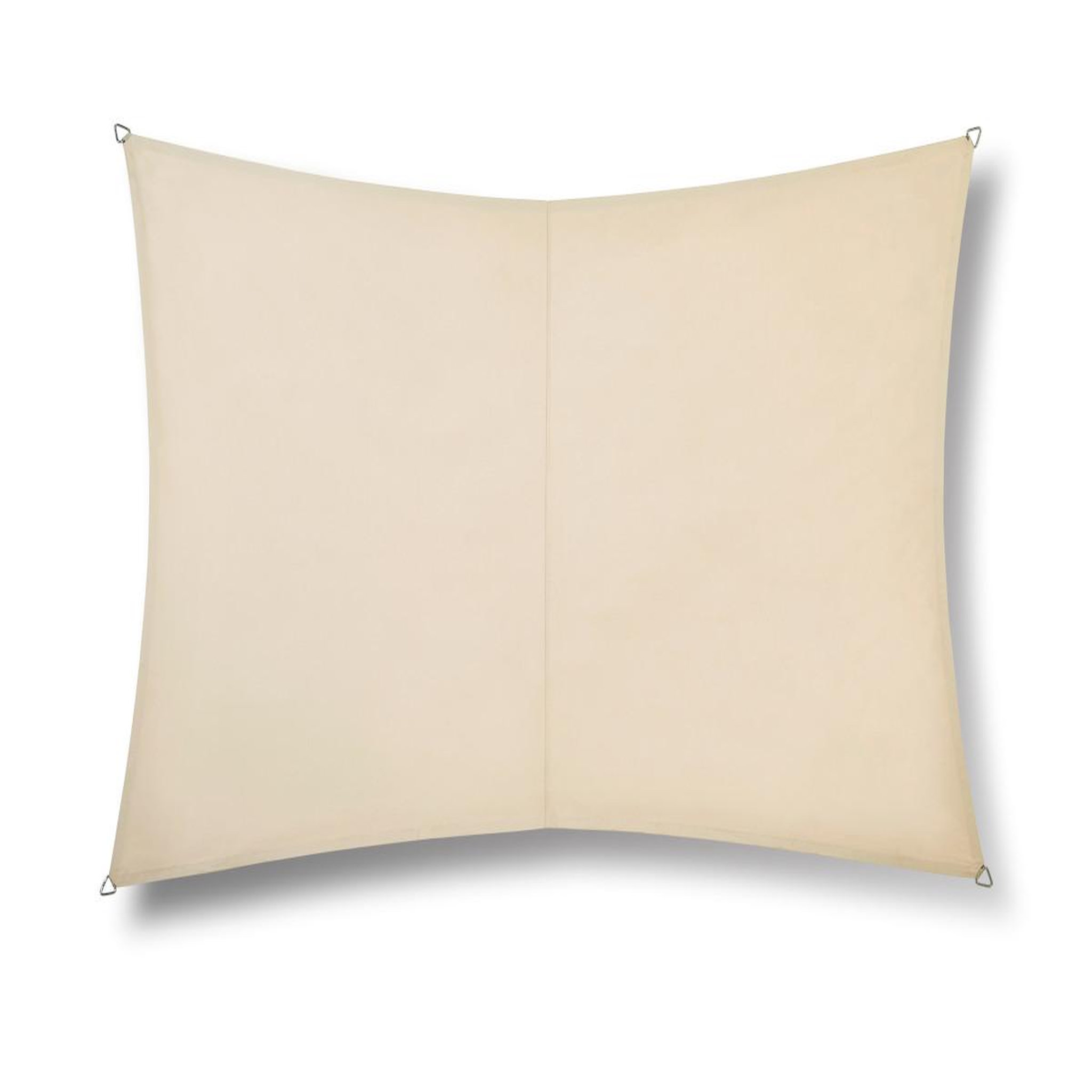 Jardiline Voile d'ombrage rectangulaire rivage grège - 3 x 2 m - qualité premium jardiline