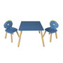 Voir la diapositive 1 : Paris Prix Table & 2 Chaises Enfant  Dino  55cm Bleu