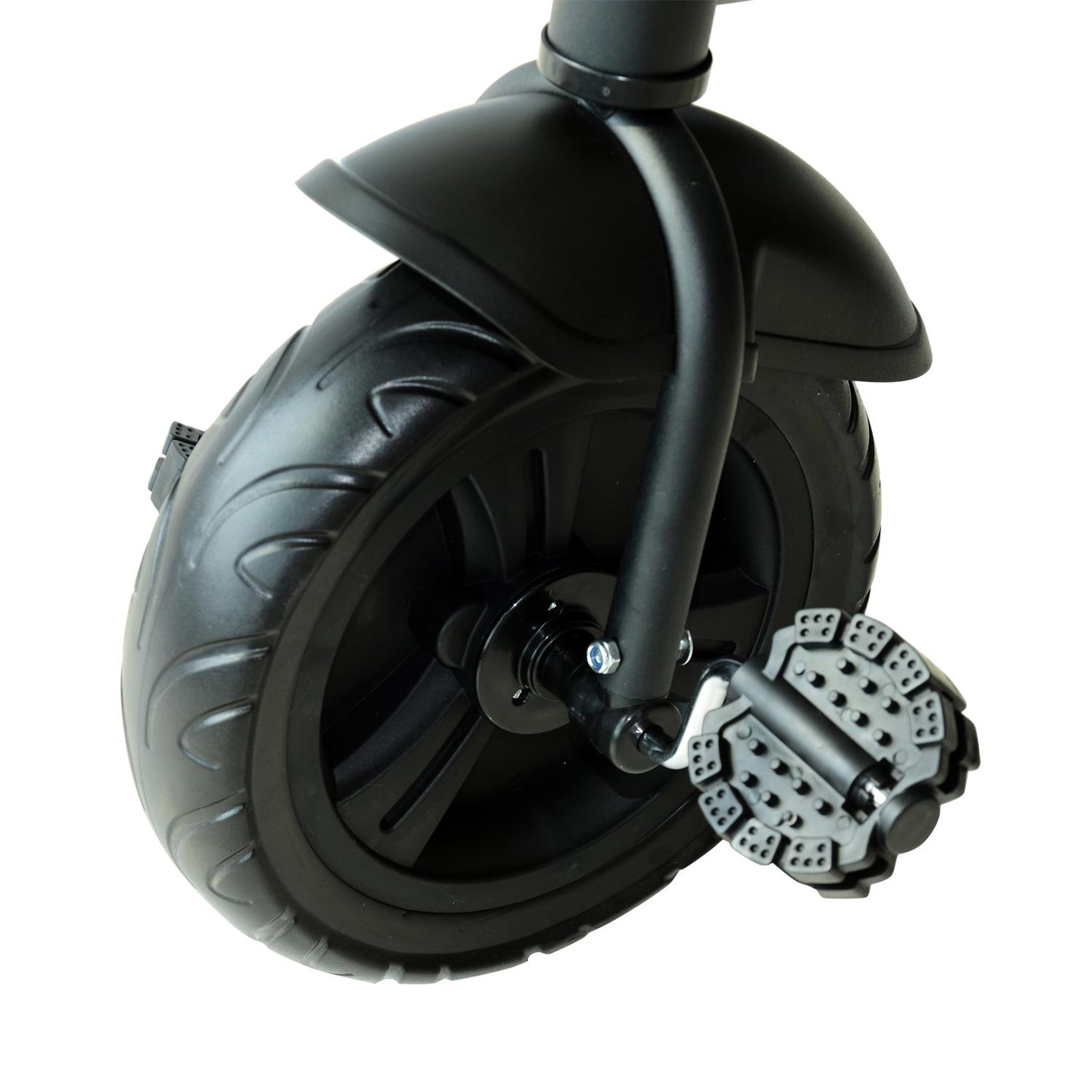 Voir la diapositive 5 : HOMCOM Tricycle enfants multi-équipé garde-boue sonnette pédales antidérapantes siège réglable 2 positions avec dossier