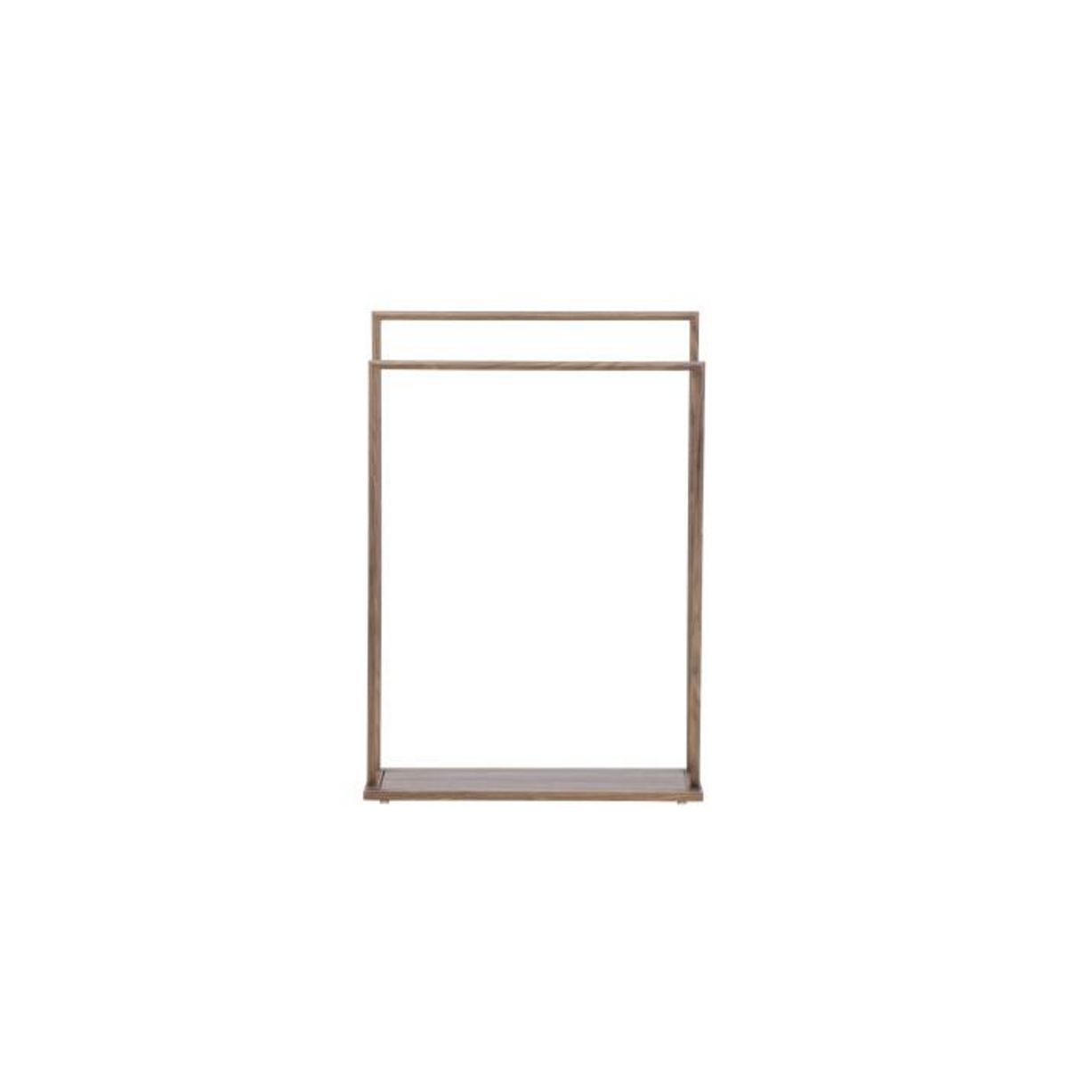 Paris Prix Portant à Vêtements Double  Alva  100cm Moka