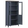 Voir la diapositive 3 : VIDAXL Buffet Hill Gris 85x37x170,5 cm Bois de pin solide
