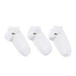 Lacoste X3 Paires Chaussettes hes Homme Lacoste RA4183. Coloris disponibles : Blanc