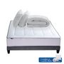Voir la diapositive 4 : Ensemble Matelas Ressort 7 zones + sommier 140 x 190 cm + oreillers + couette PALACIO