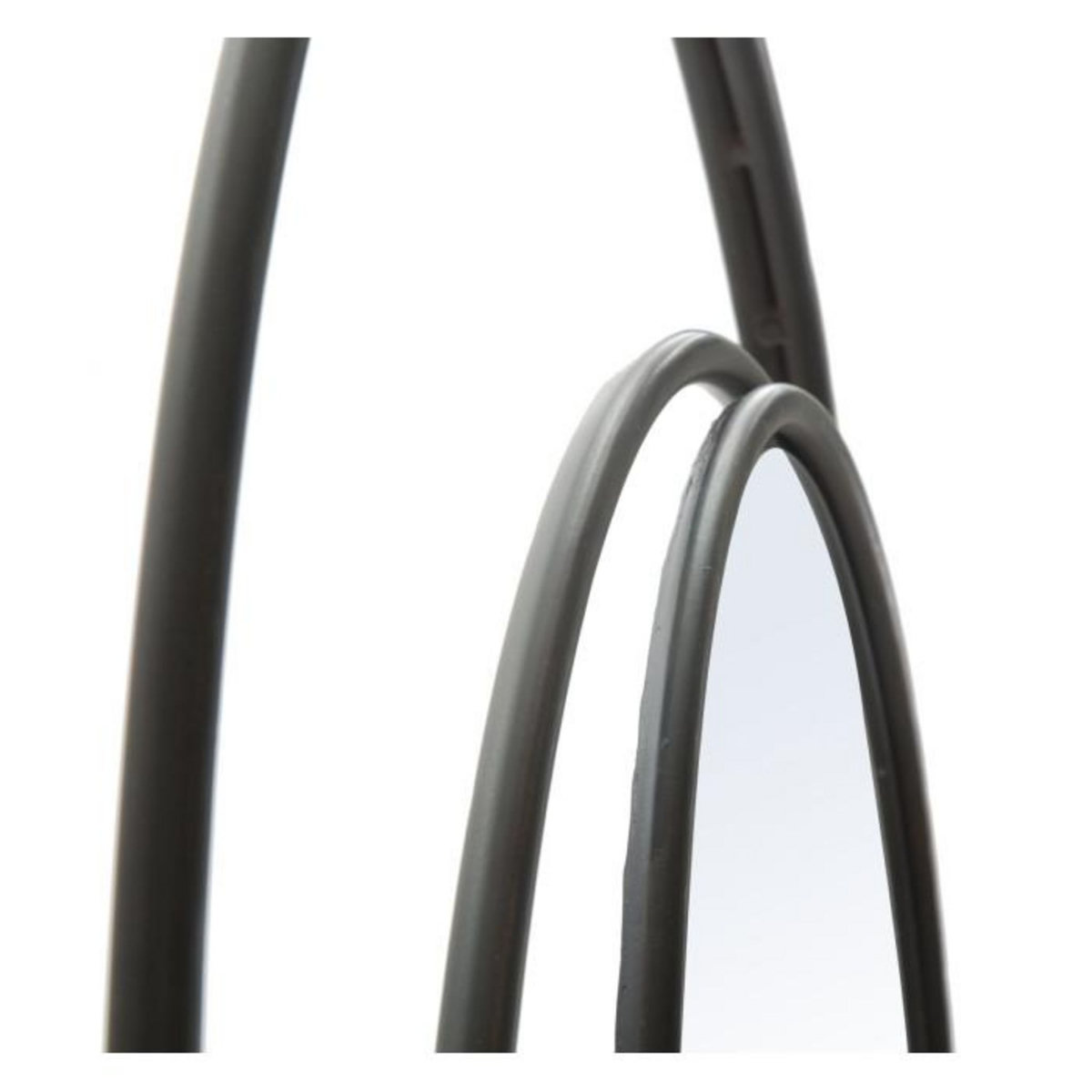 Paris Prix Miroir Mural Design  Industriel  80cm Noir