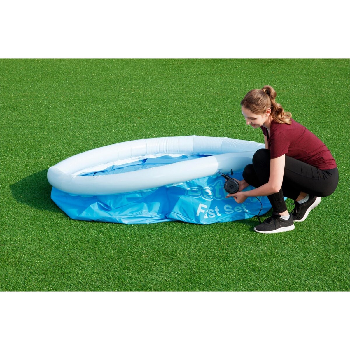 BESTWAY Piscine autoportée ronde 183x51cm Fast Set