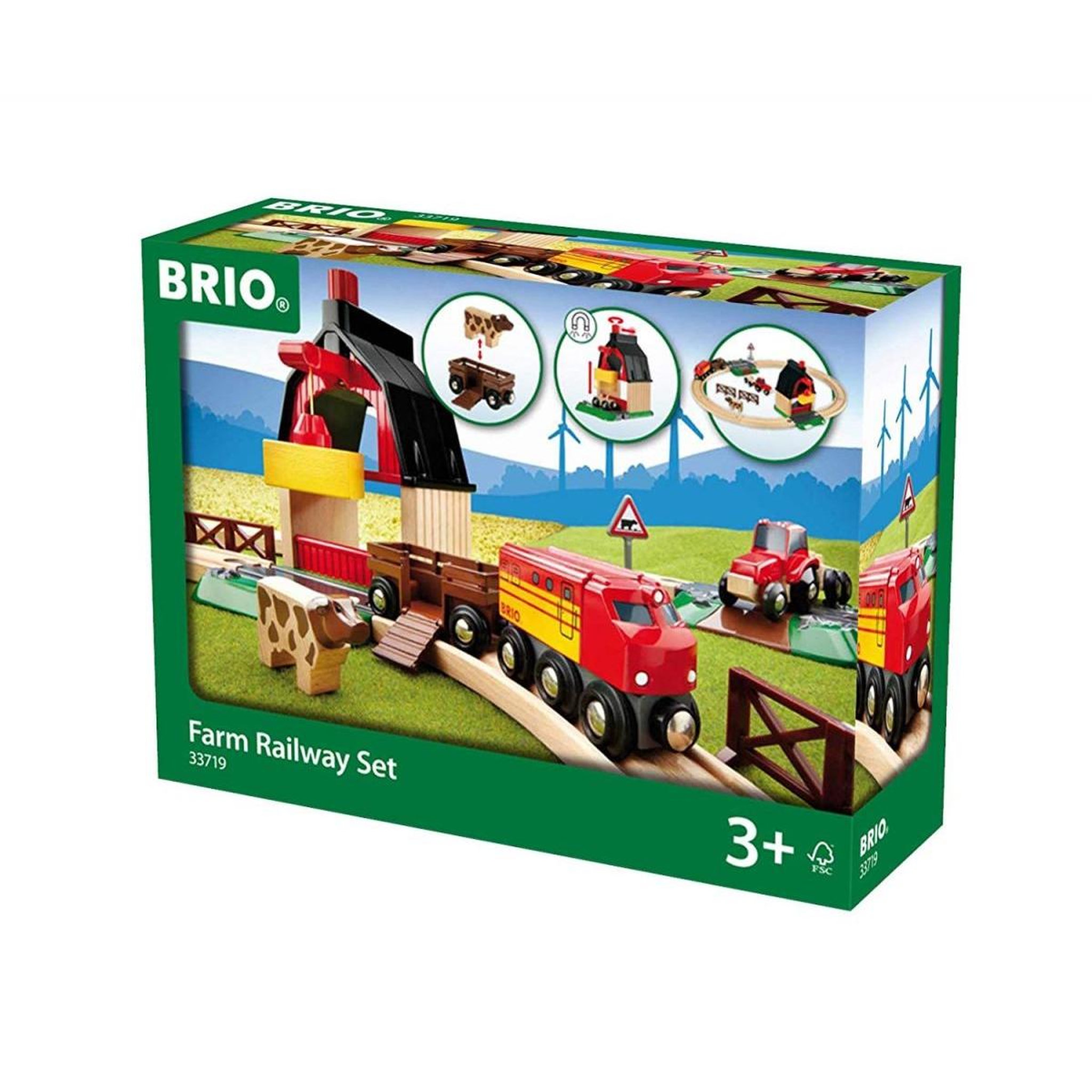 Voir la diapositive 2 : Brio 33719 Circuit de la Ferme