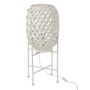 Voir la diapositive 1 : Paris Prix Lampadaire Déco en Bambou  Inaya  63cm Blanc