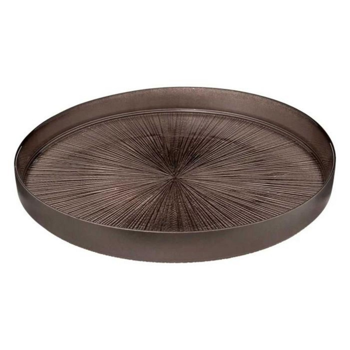 SECRET DE GOURMET Service Apéritif 6 Pièces  Astra  34cm Champagne