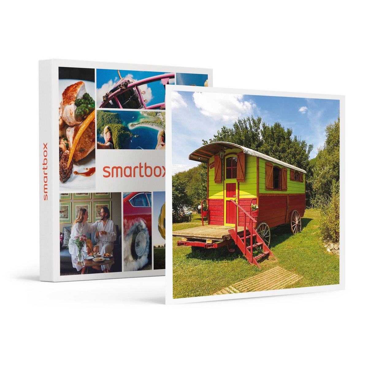 Smartbox Séjour insolite : 2 jours en roulotte avec dîner près de Périgueux - Coffret Cadeau Séjour