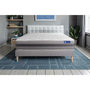 Voir la diapositive 1 : ACTISOM Ensemble matelas ACTIMEMO RELAX mémoire de forme 90x200 cm Maxi épaisseur 5zones de confort + sommier KIT gris