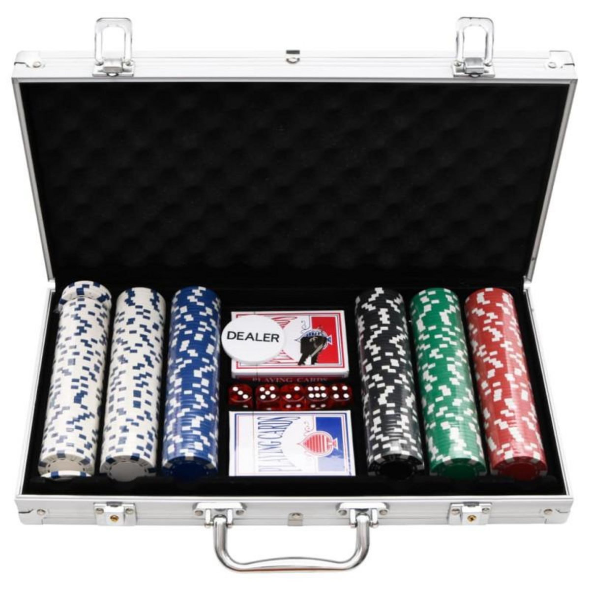 VIDAXL Jeu de jetons de poker 300 pcs 11,5 g