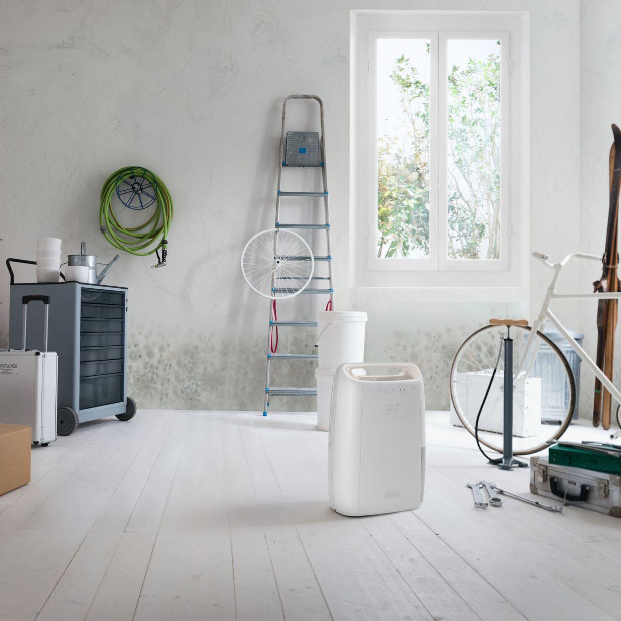 Voir la diapositive 4 : DELONGHI Deshumidificateur DEX210SF Blanc