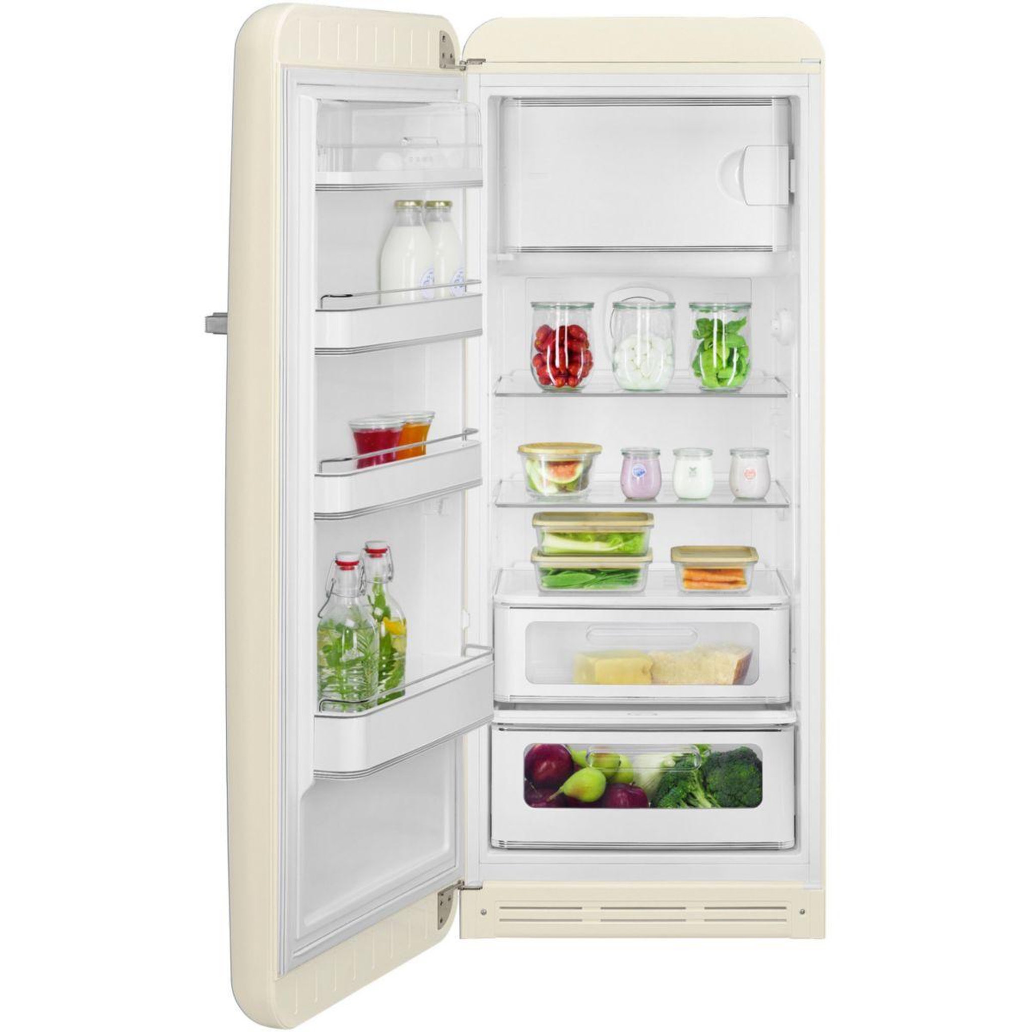 Voir la diapositive 3 : SMEG Réfrigérateur 1 porte FAB28LCR6