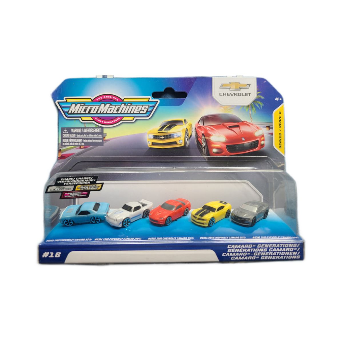 BANDAI Micro machines pack de 5 vehicules 