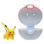 Voir la diapositive 3 : BANDAI Clip 'N' Go Poké Ball et figurine 5 cm Pikachu Pokémon