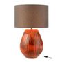 Voir la diapositive 2 : Paris Prix Lampe à Poser en Céramique  Akane  85cm Rouge