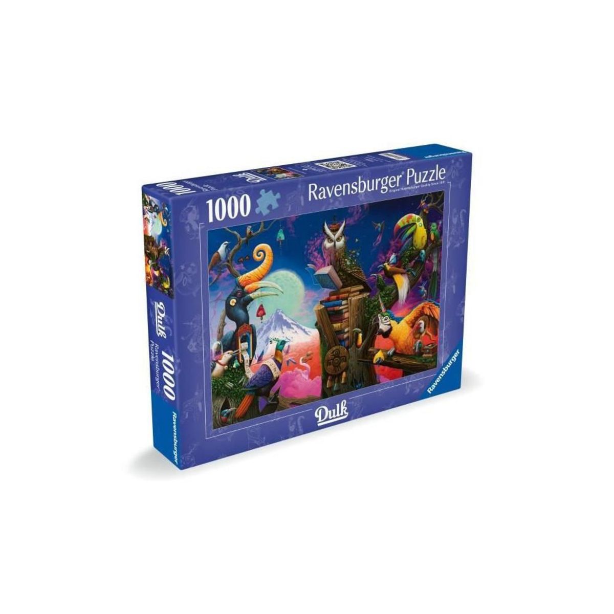 RAVENSBURGER Puzzle - RAVENSBURGER - Chants des Oiseaux disparus - 1000 pieces - Multicolore - a partir de 14 ans
